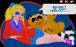 Screenshot Rosemary Raccoon's Strip Game