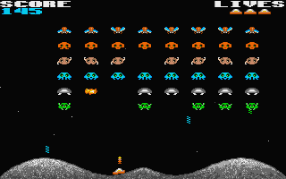 Screenshot ST Review Invaders