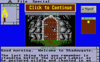 Screenshot Shadowgate
