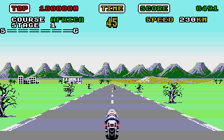 Screenshot Super Hang-On