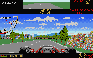 Screenshot Super Monaco GP