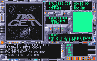 Screenshot Tau Ceti