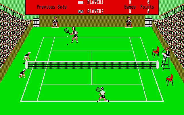 Screenshot Super Tennis