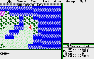 Screenshot Ultima II : Revenge Of The Enchantress