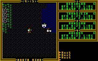 Screenshot Ultima III : Exodus
