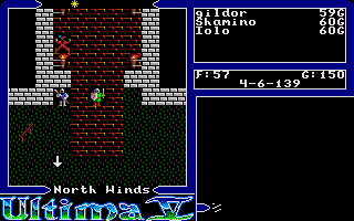 Screenshot Ultima V : Warriors Of Destiny