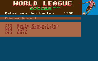 Screenshot World League Soccer Manager