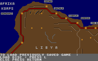 Screenshot Afrika Korps