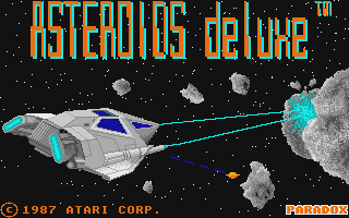 Screenshot Asteroids Deluxe