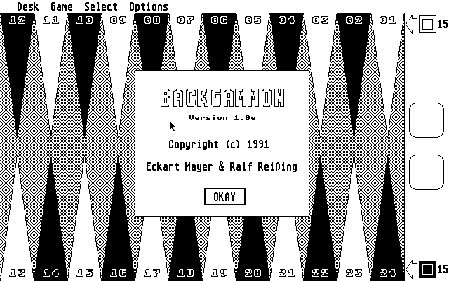 Screenshot Backgammon