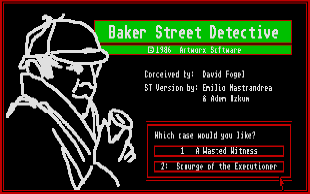 Screenshot Baker Street Detective