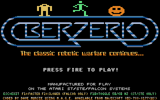 Screenshot Berzerk