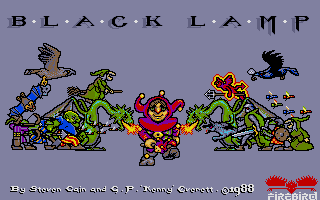 Screenshot Black Lamp