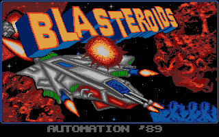 Screenshot Blasteroids