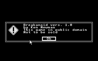 Screenshot Breakanoid