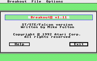 Screenshot Breakout