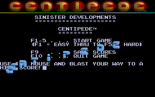 Screenshot Centipede