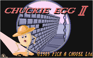 Screenshot Chuckie Egg II