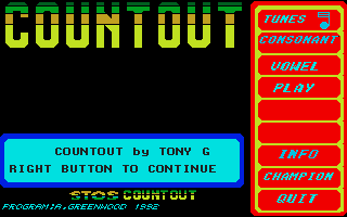 Screenshot CountOut