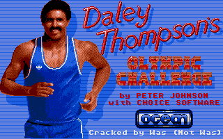 Screenshot Daley Thompson's Olympic Challenge