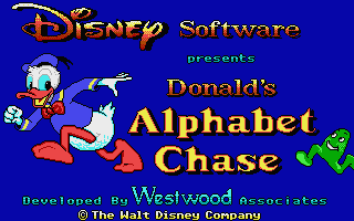 Screenshot Donald's Alphabet Chase