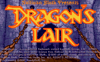 Screenshot Dragon's Lair