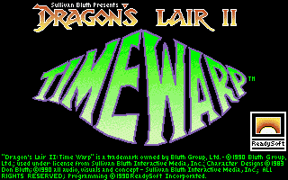 Screenshot Dragon's Lair II : Time Warp