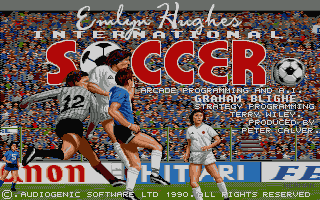 Screenshot Emlyn Hughes International Soccer
