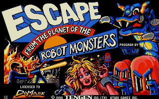 Screenshot Escape From The Planet Of The Robot Monsters