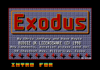 Screenshot Exodus