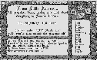 Screenshot From Little Acorns