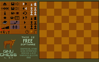 Screenshot GNU Chess