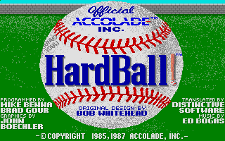 Screenshot Hardball!
