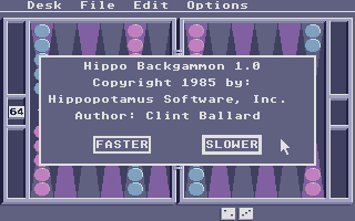 Screenshot Hippo Backgammon