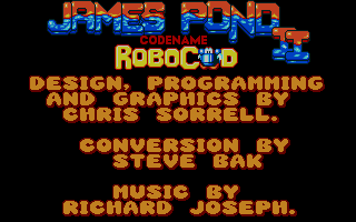Screenshot James Pond II : Codename Robocod