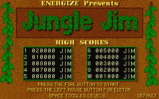 Screenshot Jungle Jim