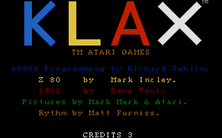 Screenshot Klax