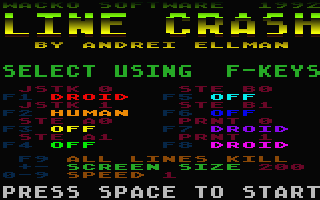 Screenshot Line Crash