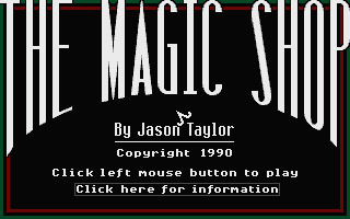 Screenshot The Magic Shop