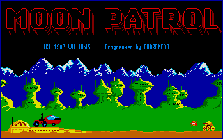 Screenshot Moon Patrol