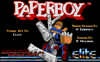 Screenshot Paperboy
