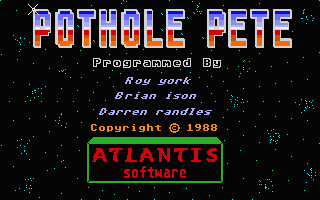 Screenshot Pothole Pete