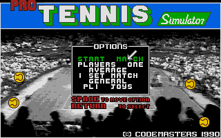 Screenshot Pro Tennis Simulator