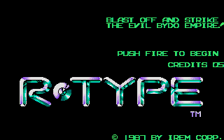 Screenshot R-Type