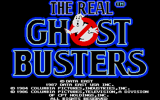 Screenshot The Real Ghostbusters