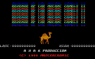 Screenshot Revenge II : Revenge Of The Mutant Camels II