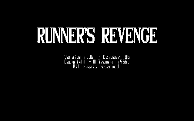 Screenshot Runner's Revenge