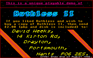 Screenshot Ruthless II