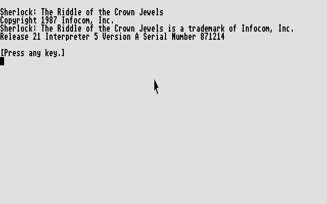 Screenshot Sherlock : The Riddle of the Crown Jewels