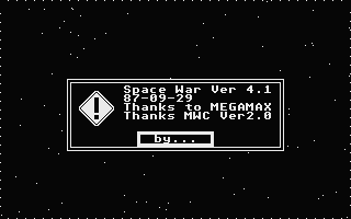 Screenshot Space War